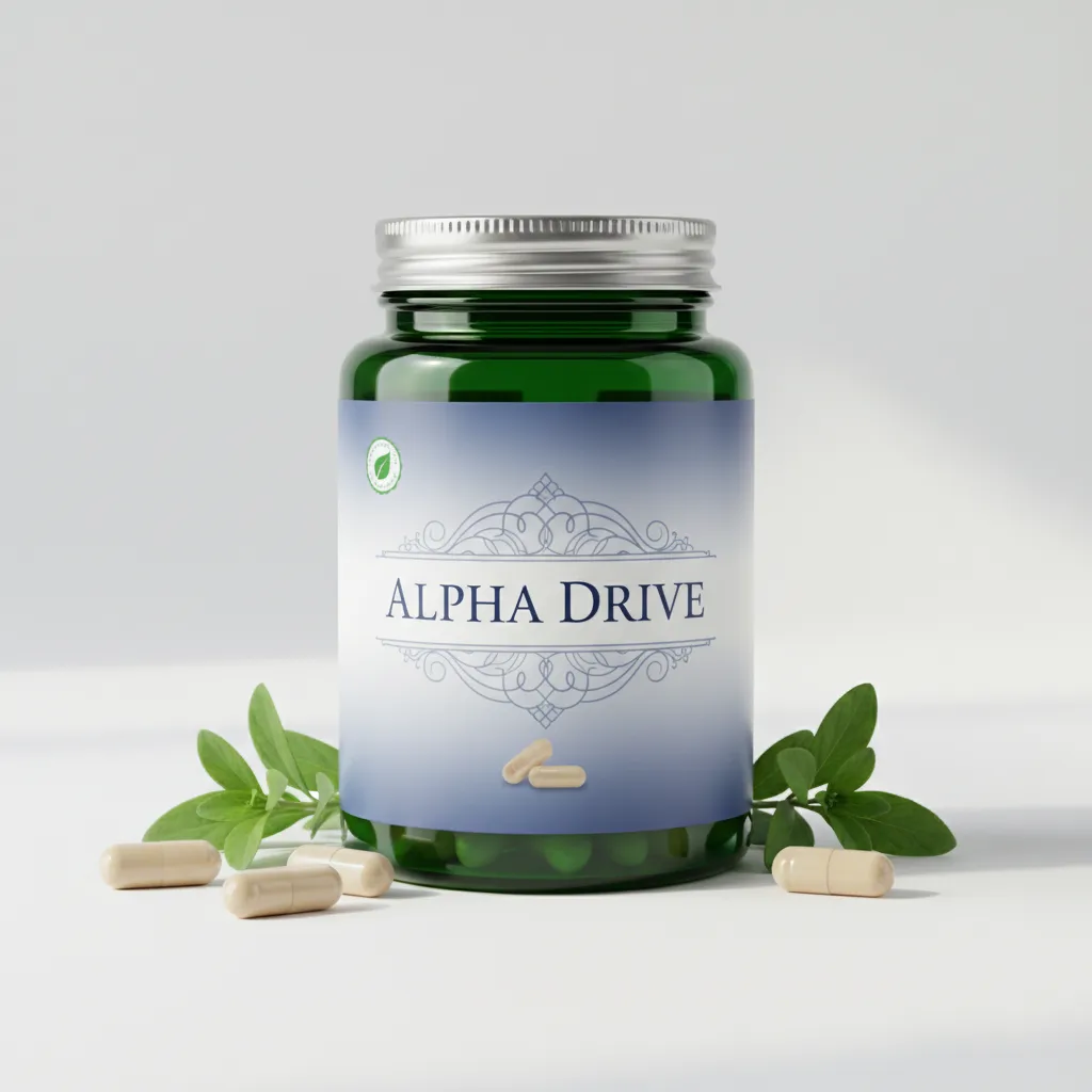 Alpha Drive -ravintolisäpurkki 60 kapselia
